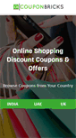 Mobile Screenshot of couponbricks.com